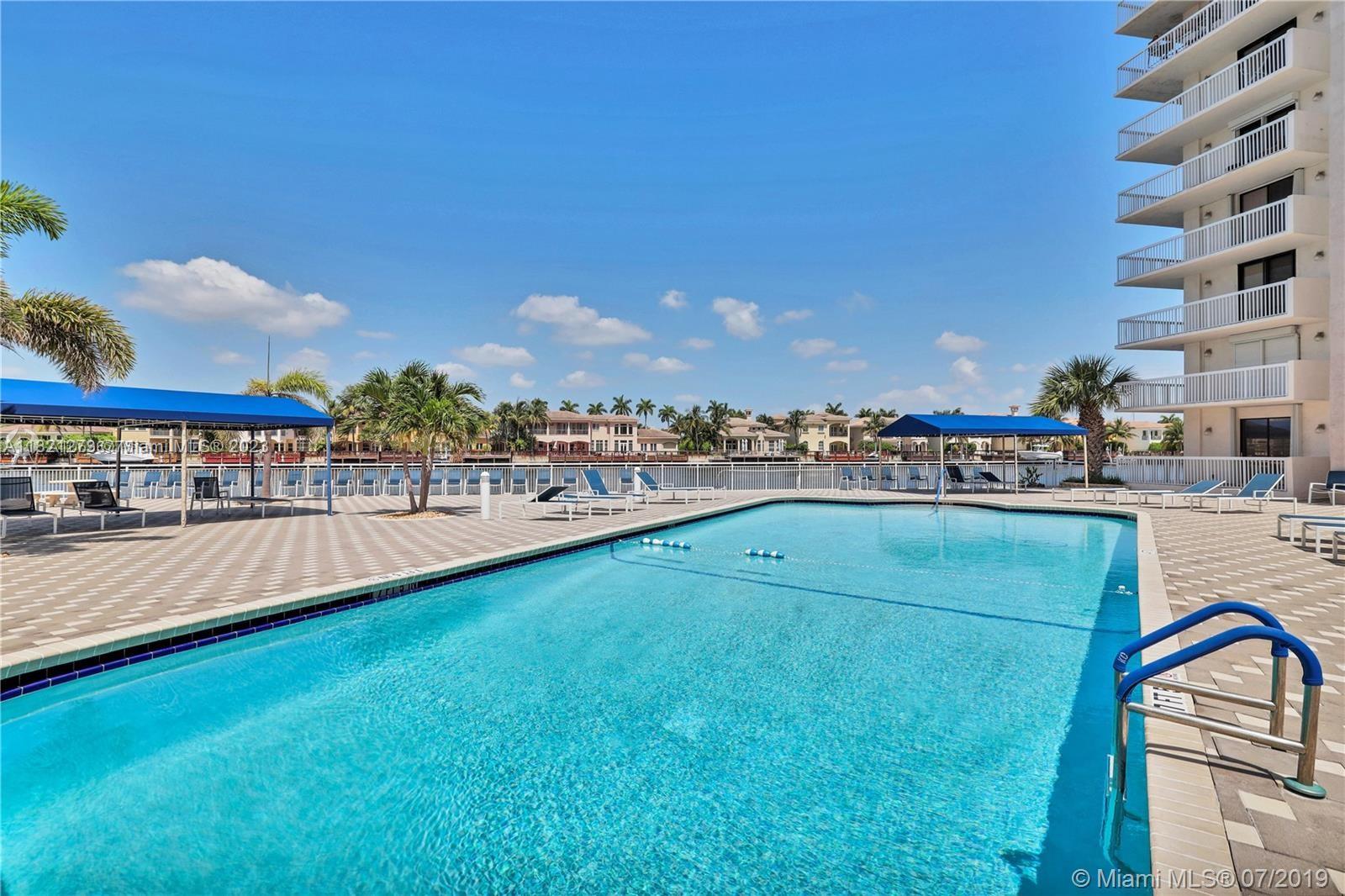 Olympic size heated pool