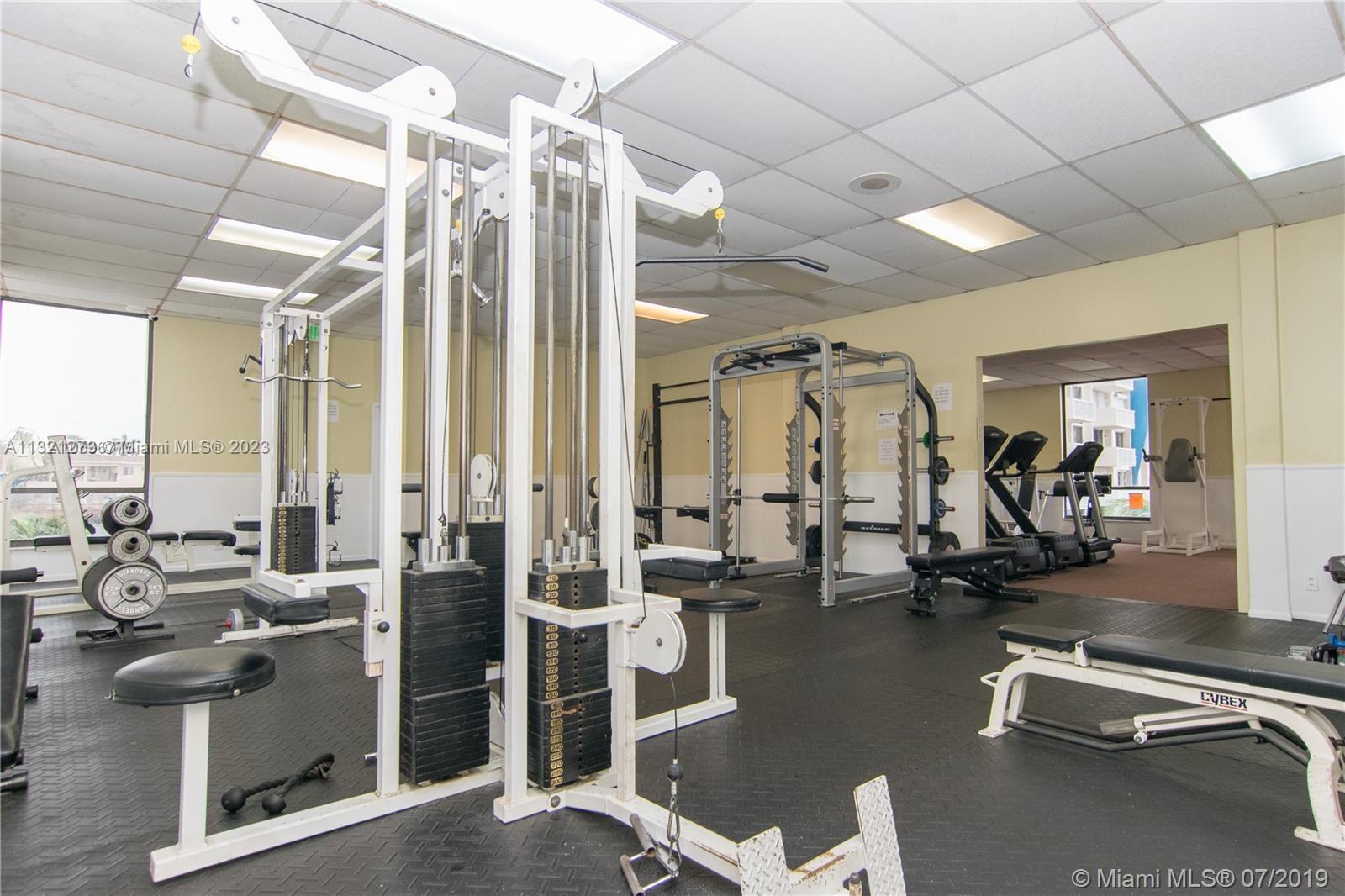 Partial Gym area