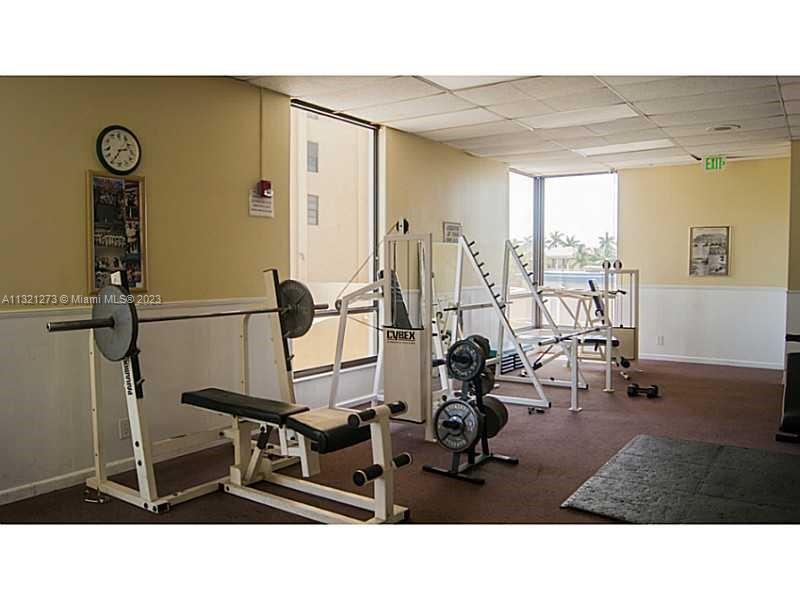 Partial Gym area