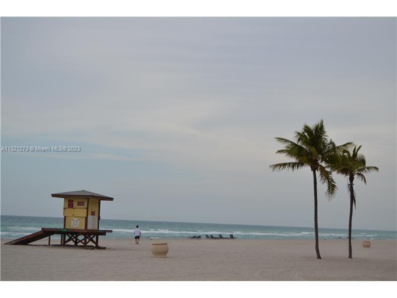 An almost private beach