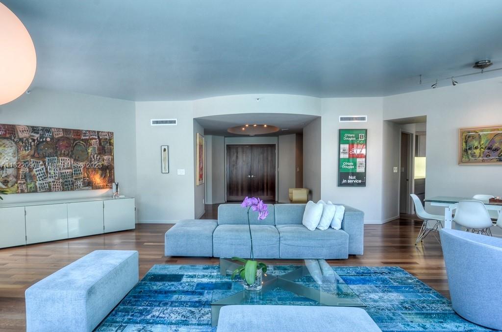 Expansive living room