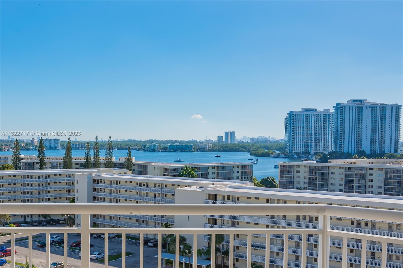 view from balcony looking south west