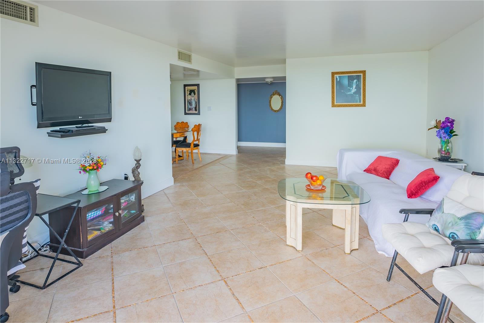 Living Room looking toward Dining Area