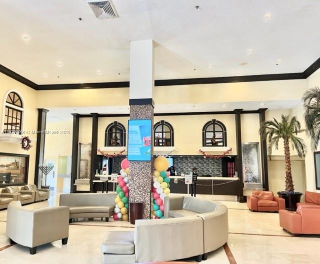 Beautiful ocean front building with direct ocean access. Fully furnished remodeled studio. New impact windows installed in 2022.  All utilities are included in maintenance, water, electricity, cable and internet. Amenities include Valet Parking, gym, pool, bar, restaurant, sauna, laundry room and more. Located in Sunny Isles Beach (NO Rental Restrictions) Daily & Weekly rentals are accepted. Airbnb friendly or use Hotel rental program.  Close to Aventura Mall, Gulfstream and plenty of entertainment. There are Restaurants, Pizzeria, nail salon and boutiques in the building. CASH ONLY. Seller will pay off special assessments at closing.