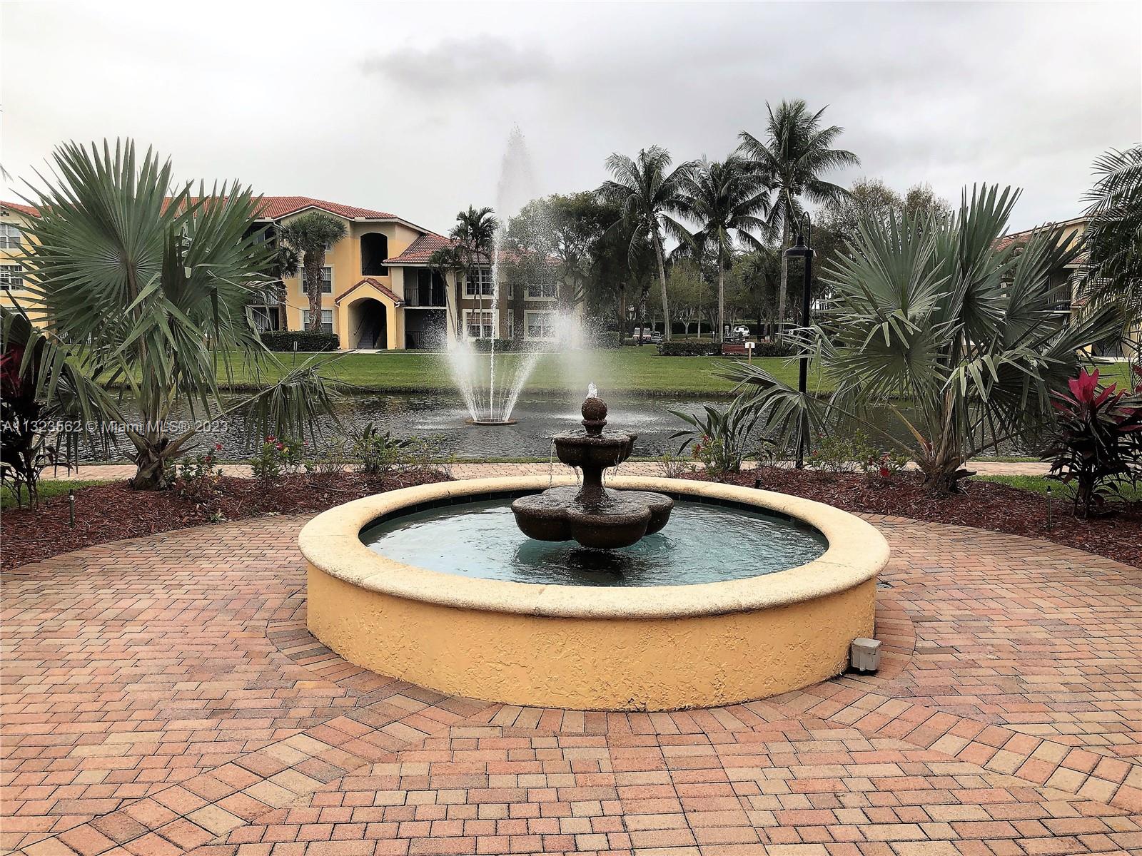 Elegant Mediteranean fountain