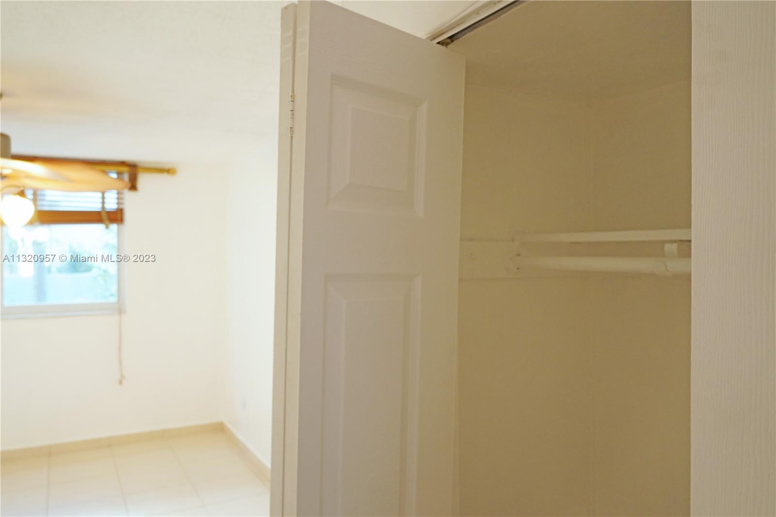 Secondary, Smaller Closet In Bedroom.