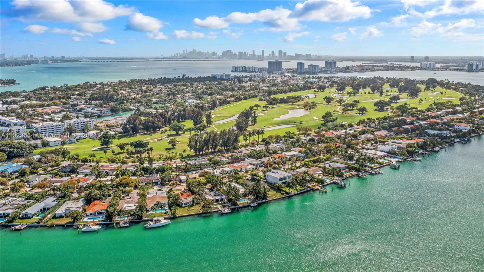 Aerial views of the neighborhood