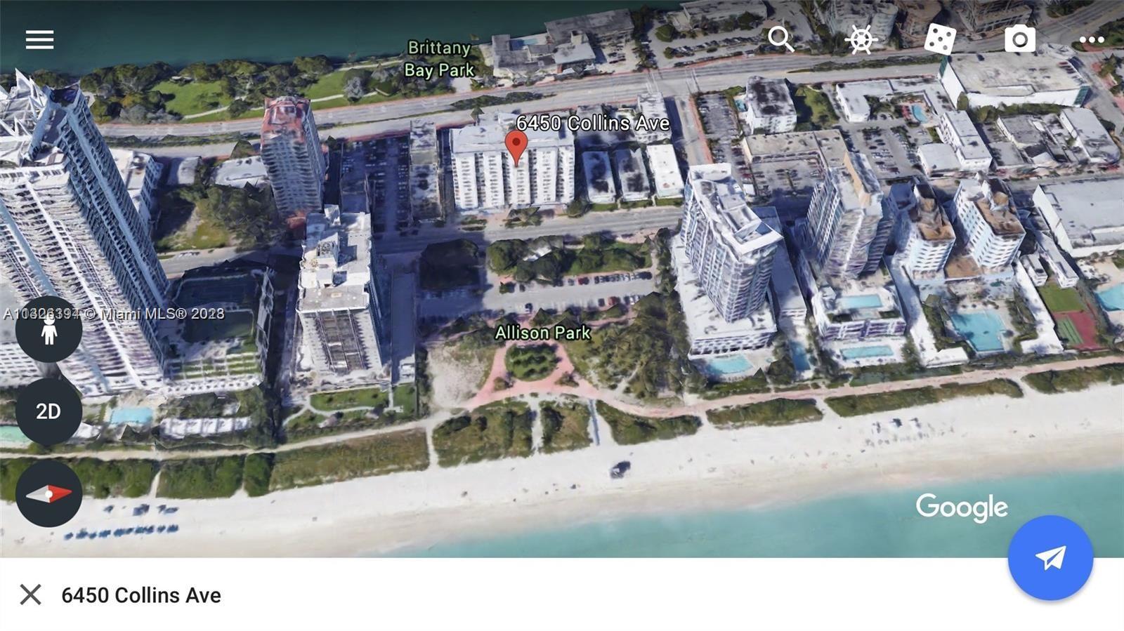 Location of Bldg in Collins Ave