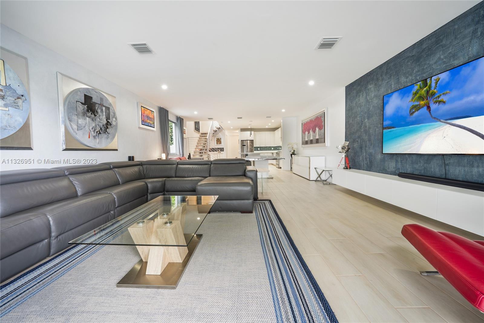 Open Floor plan view  | Living area towards dining area and kitchen