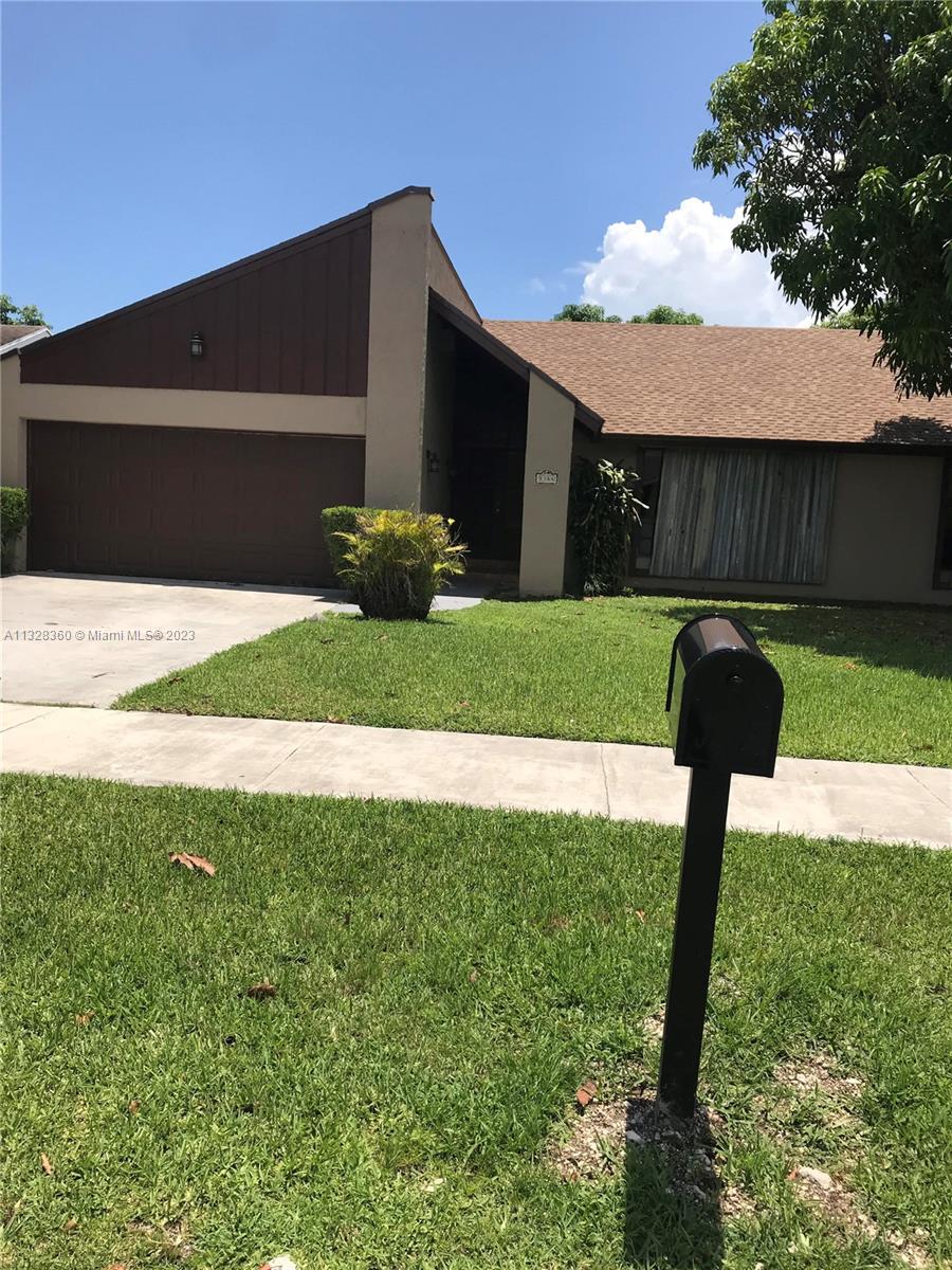 A must see 4 Bedrooms, 2 Full Baths, 2 Car Garage, Single Family Home.  Located in the city of Palmetto Bay in a well maintain Community.  Plenty of room for a large Family.  This property has a Family Room and an extra room for an Office.  Large backyard perfect for barbecuing and entertaining.  Much more see.