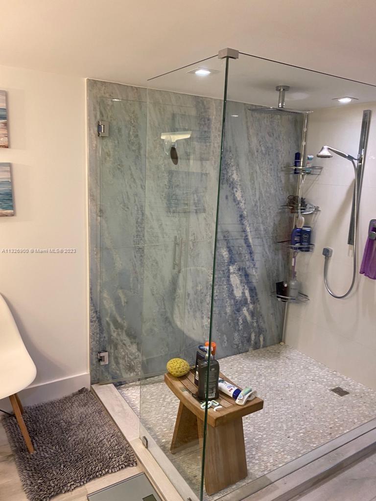 Master bathroom shower