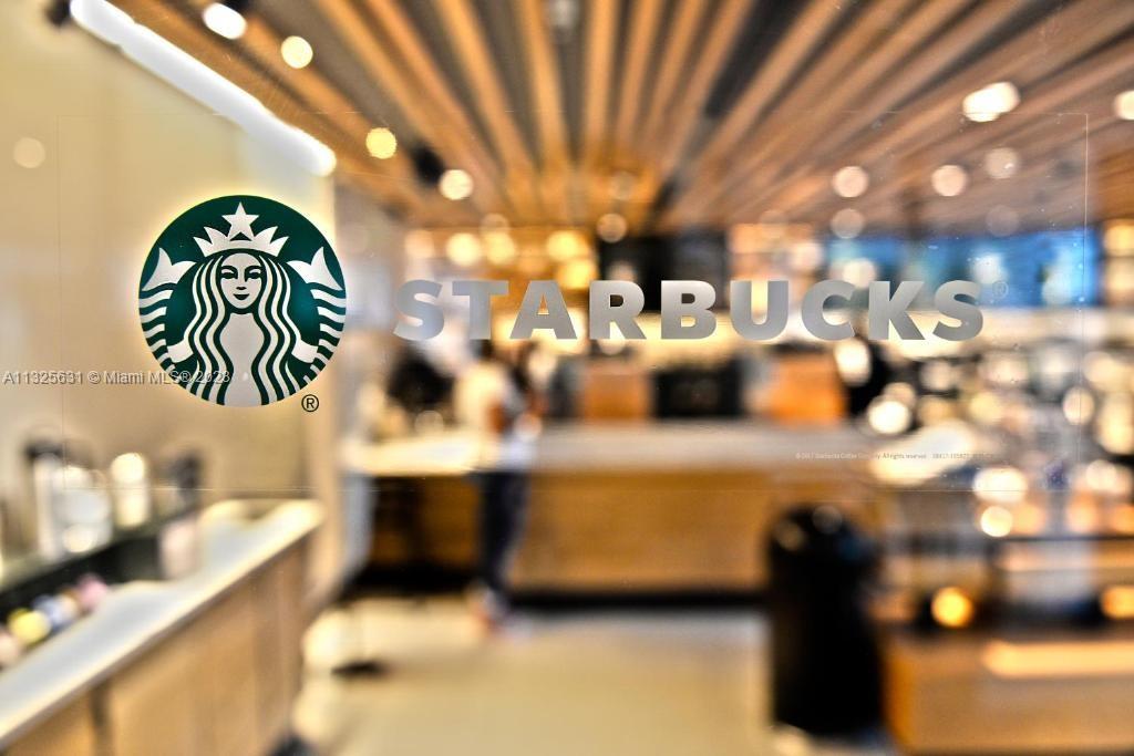 Starbucks on property