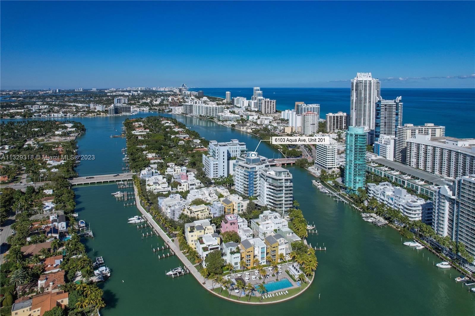 Incredible opportunity to live in a luxury waterfront community for a small portion of the price of other units. This XL 1-bedroom, 1.5 bathroom unit spans almost 1,400sqft and offers many updated features including polished concrete floors, floor-to-ceiling windows in the living/dining areas, a high-end kitchen and a very spacious primary bathroom. This is the only unit on this floor and it comes with two parking spaces. One block from the ocean, Aqua offers great amenities including two pools, a large fully-equipped gym, bbq area, concierge, security, a cafe, valet parking and more. Prime Miami Beach location close to the ocean, South Beach, Bal Harbour and the Miami International Airport. Great place to call home! Don't miss this one. *Some photos have been virtually staged.*