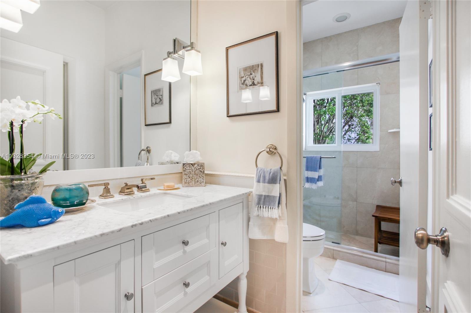 3rd. Bathroom ensuite to Bedroom 3, adjacent to 2nd floor Great Room