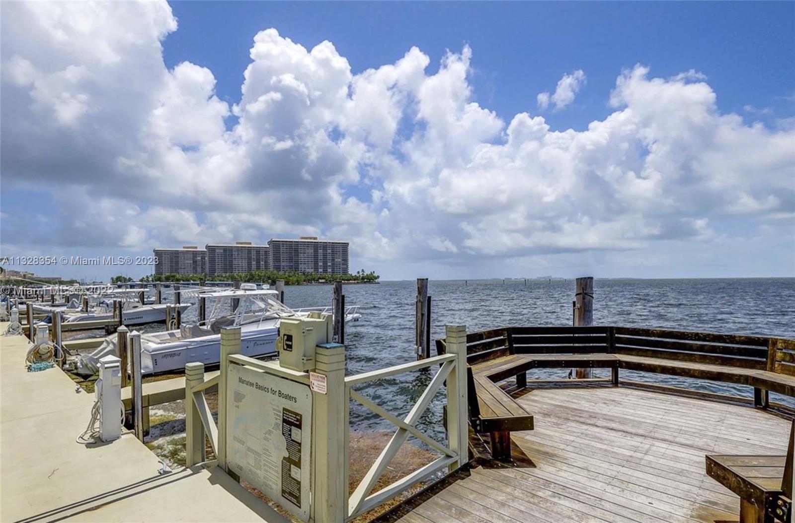 L'Hermitage is an 11.5-acre waterfront community directly on Biscayne Bay. There are 15 deeded boat slips in L'Hermitage. BOAT SLIP AVAILABLE SEPARATE FROM THE SALE.