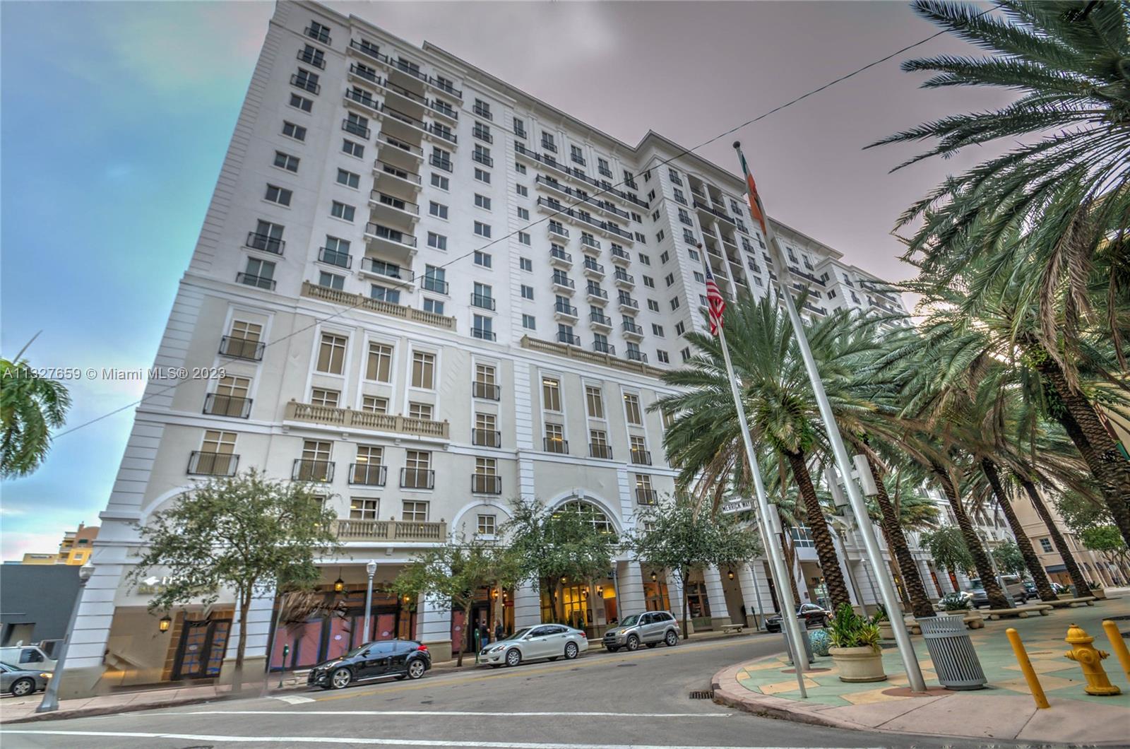 This lovely 2 Bedroom/2 Bath unit has been completely remodeled and faces Miracle Mile (Best Views in Bldg.). The unit has a split floor plan and basically has 2 master bedrooms, each with walk-in closets and their own bath in the bedrooms. Master bath has a shower and the second bath has a tub for complete commodity. Beautiful wood flooring throughout making it a nice cozy home feeling. Enjoy the convenience of living right in the heart of Coral Gables! Steps from Miracle Mile and the pedestrian friendly, Giralda Plaza. Walking distance to restaurants, shops and everything you need and want. Easy commute to the University of Miami, Coconut Grove, Brickell, Miami Beach, and Miami International Airport. 24 hr. security, pool, jacuzzi, fitness center, assigned covered parking. Easy to Show!!