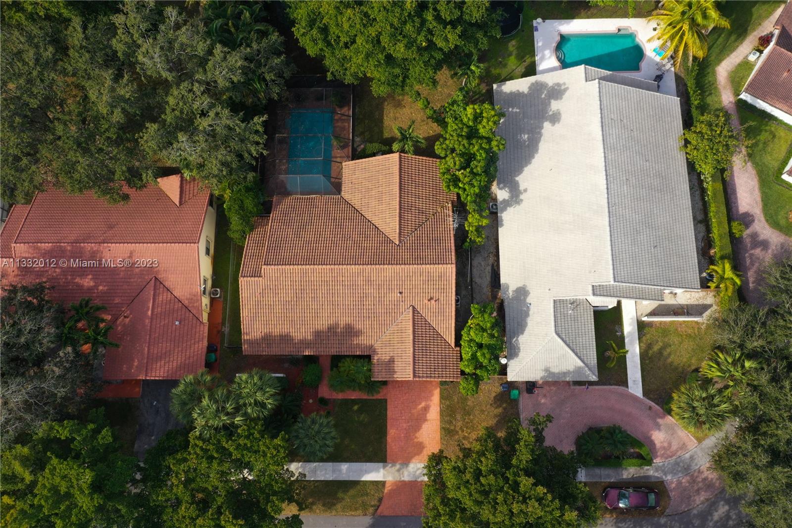 Aerial View of Home