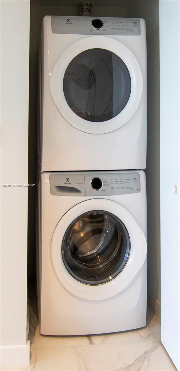 Washer and Dryer - Kitchen Area - corridor