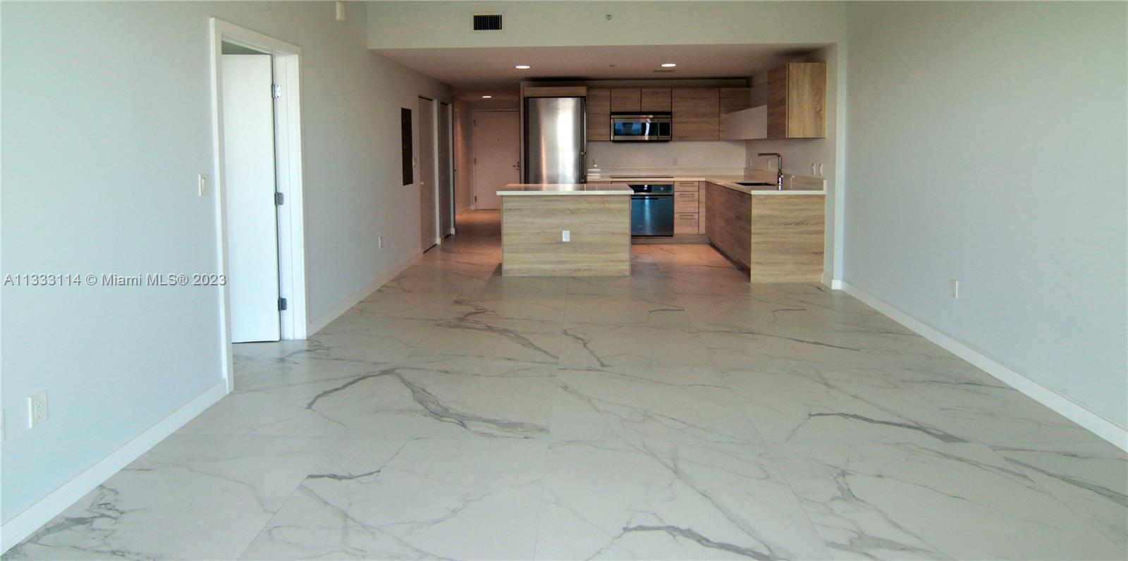 Overview from Living Room and Kitchen Area