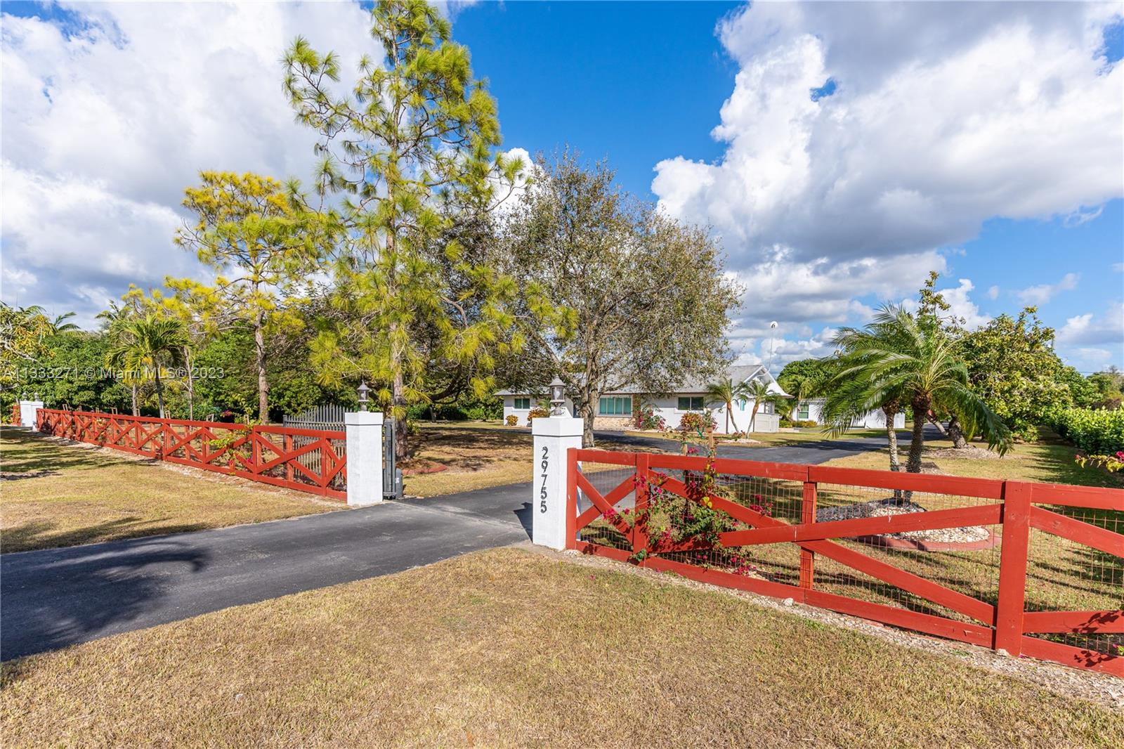 Front fence