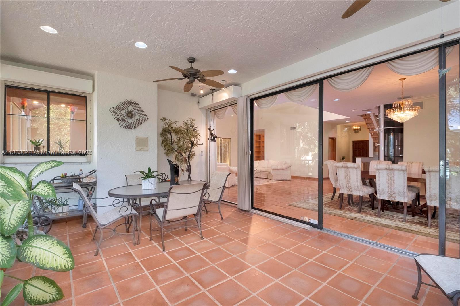 screened patio
