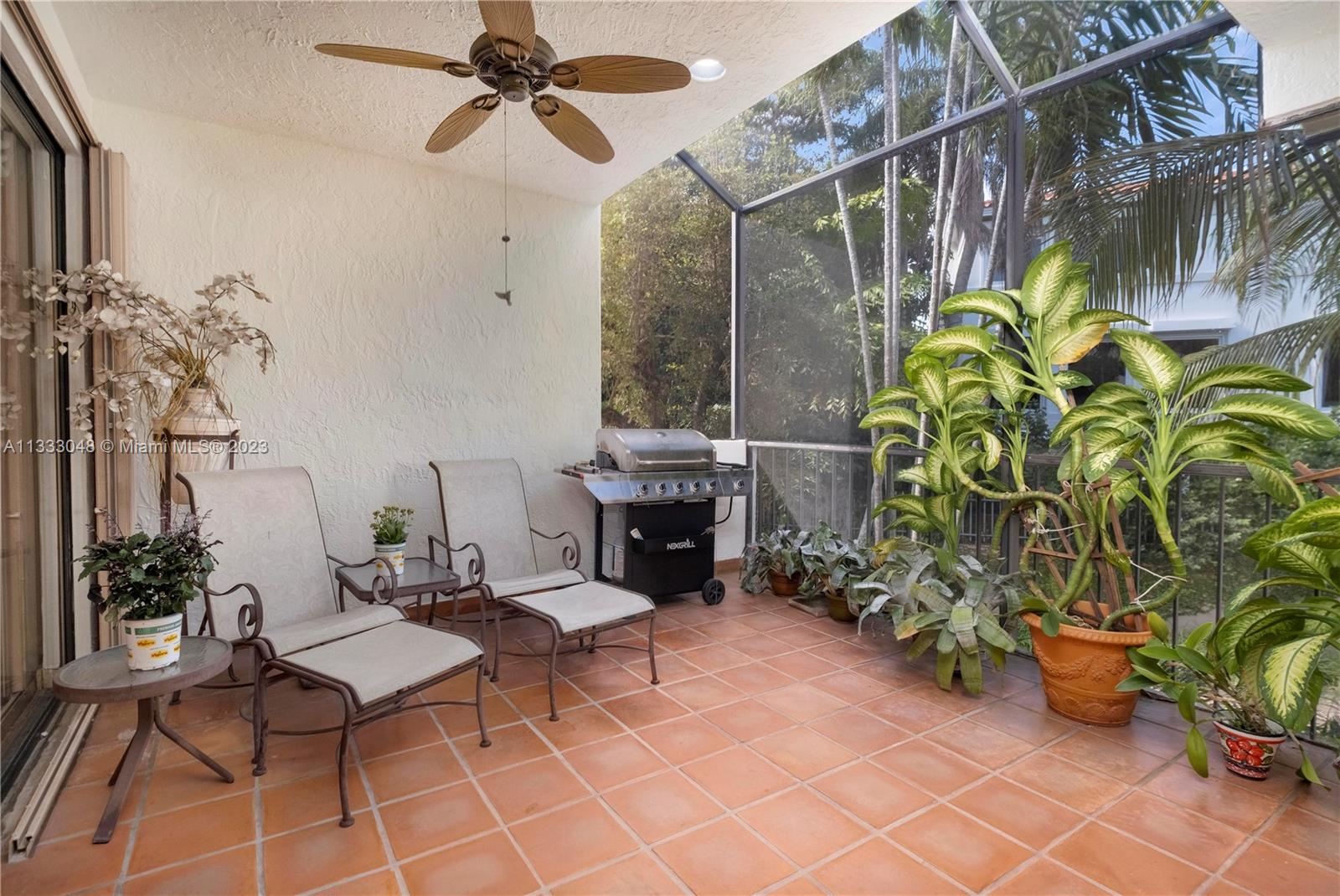 screened patio