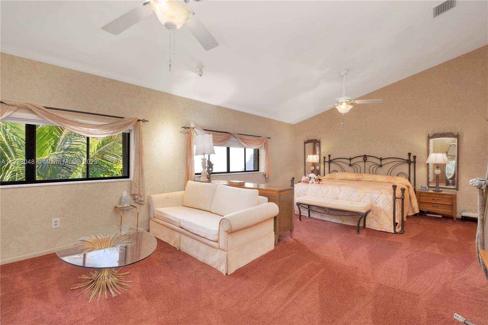 huge master suite