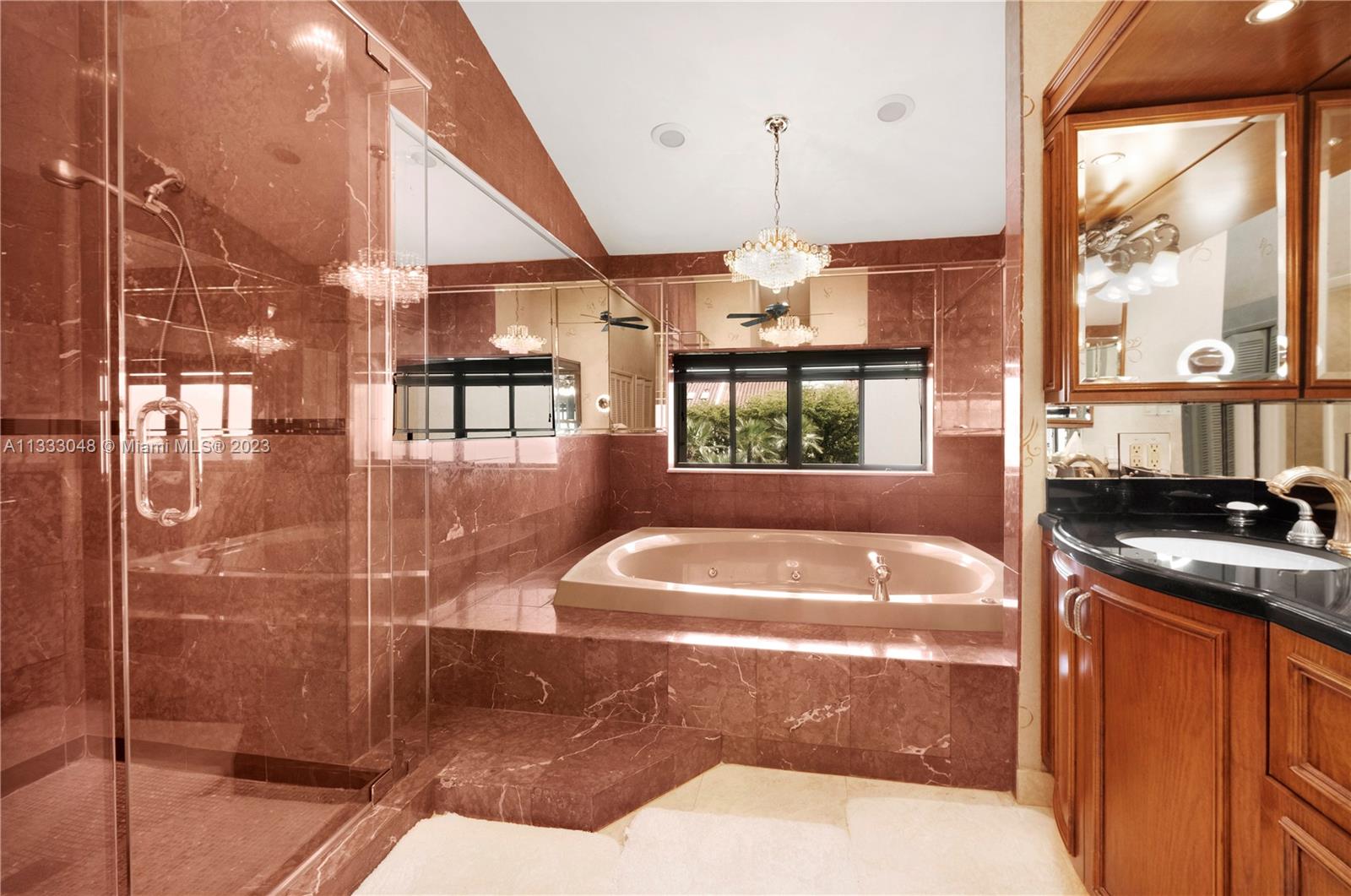 separate shower