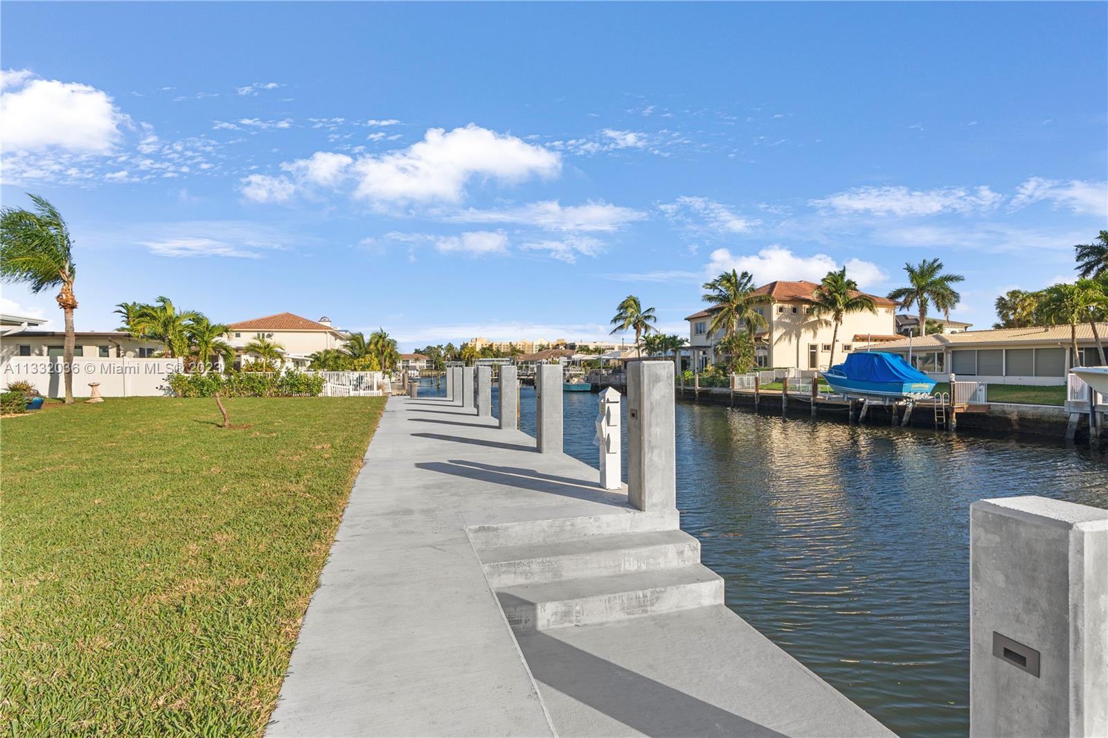 New Seawall and dock with 50A service