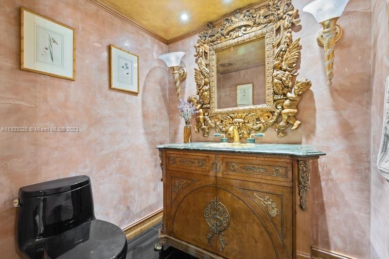 Powder room by Foyer