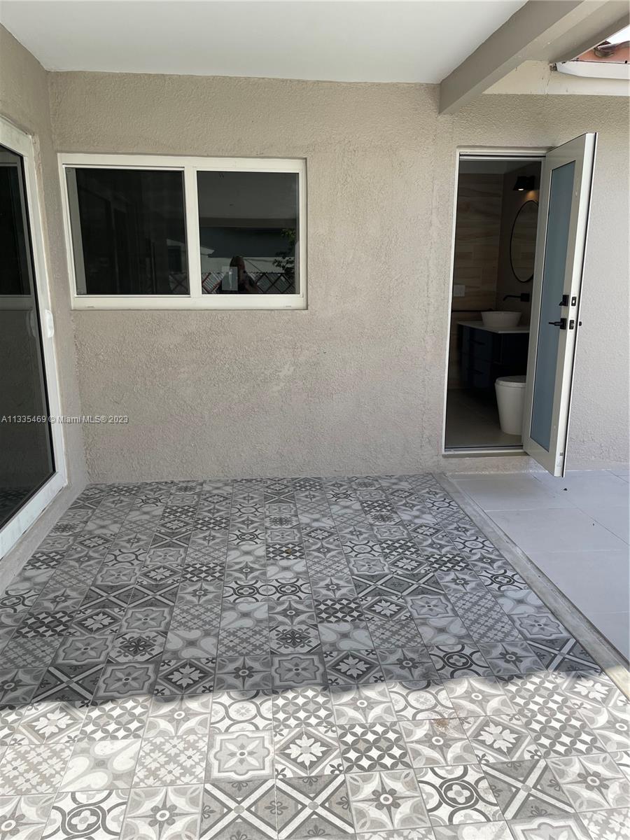 Door to Cabana Bathroom