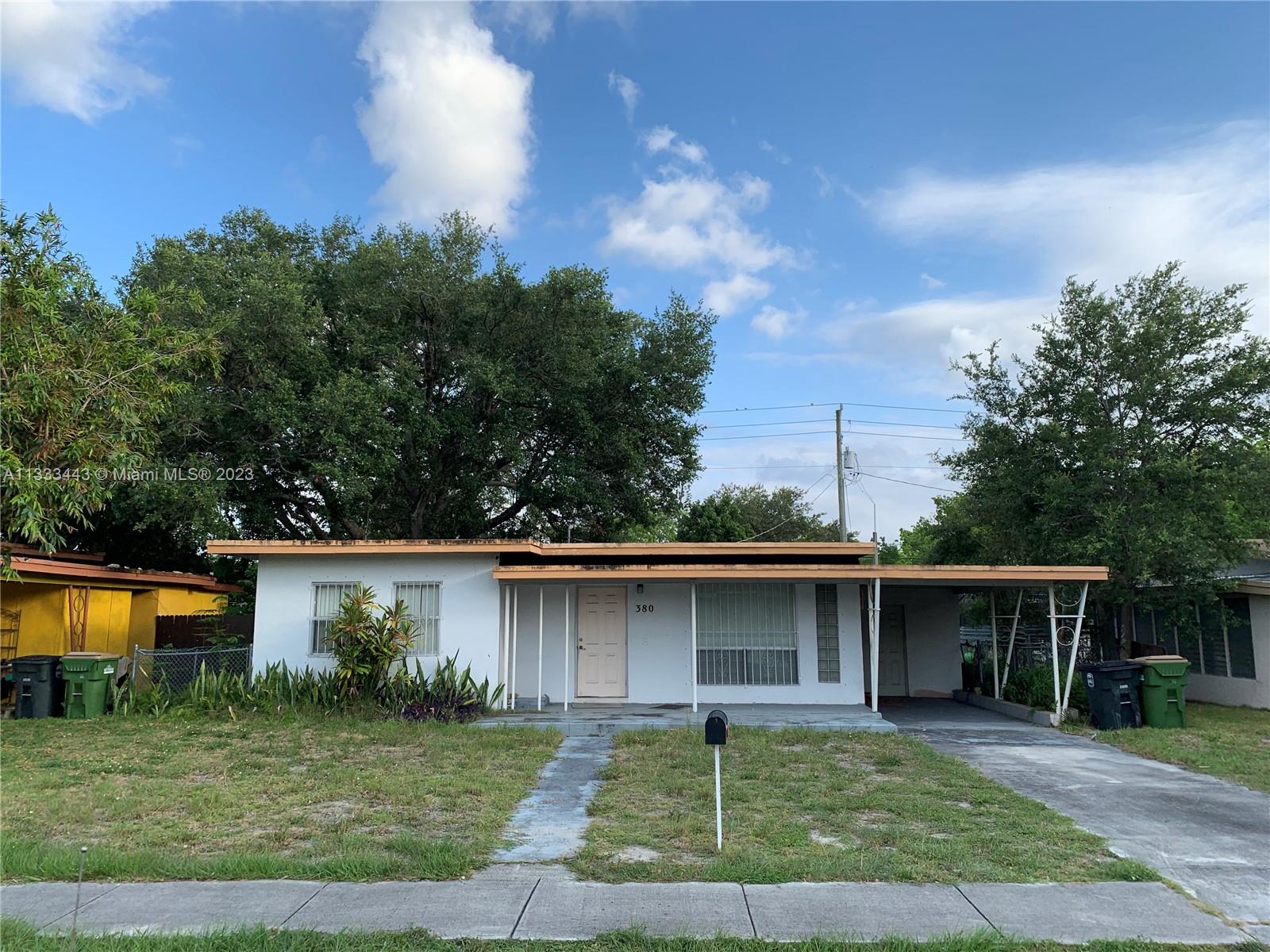 380 NW 128th St  For Sale A11333443, FL