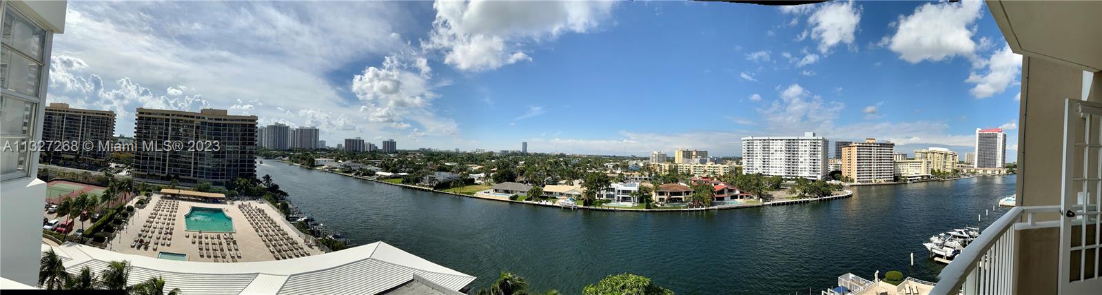 Panoramic View from Balcony