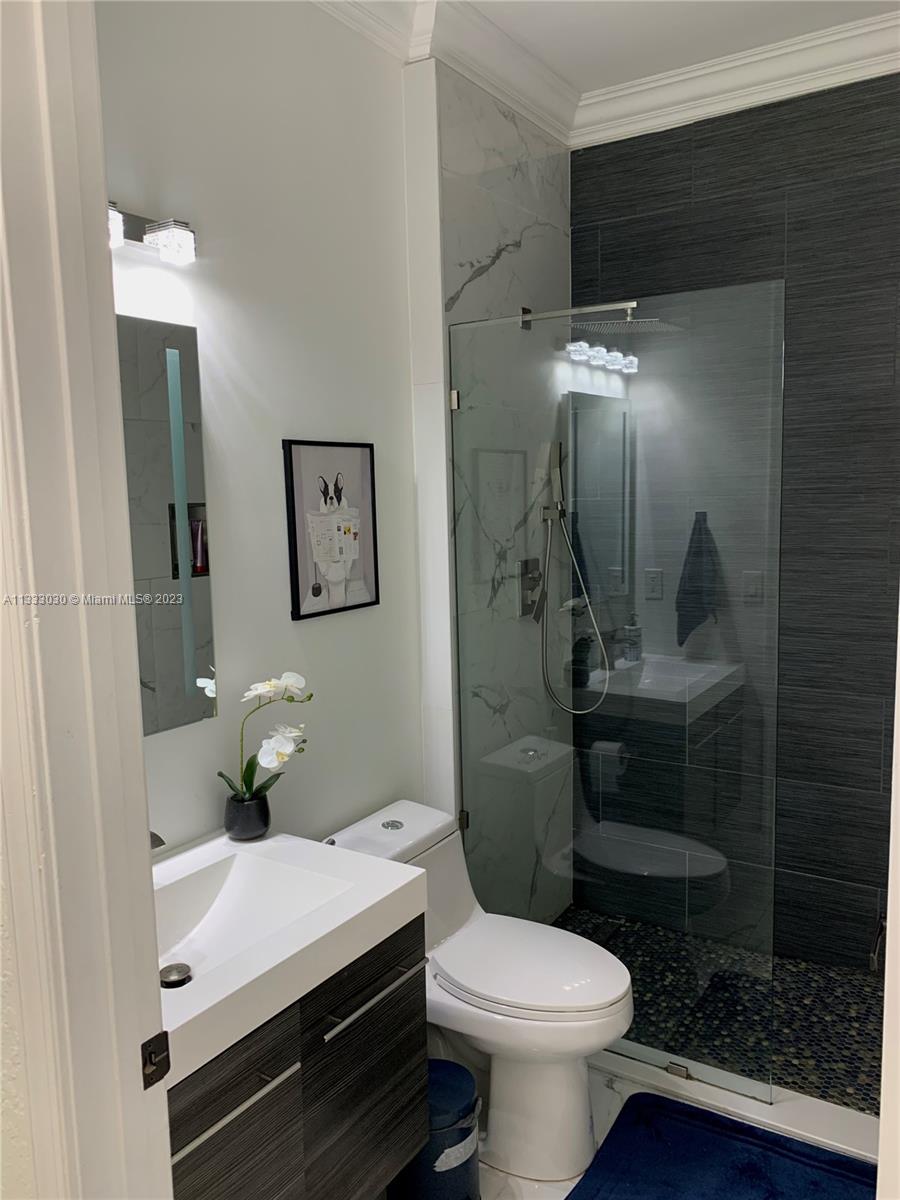 first floor guest bathroom