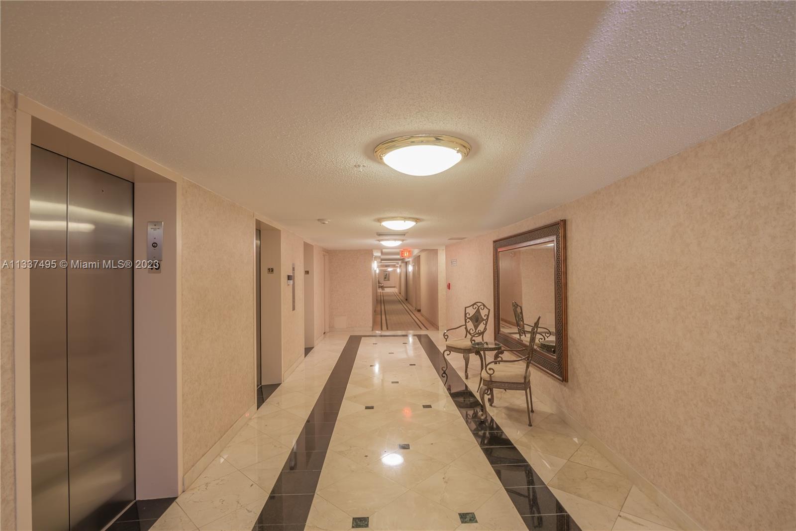 INTERIOR COMMON AREA ELEVATORS AND HALLWAYS