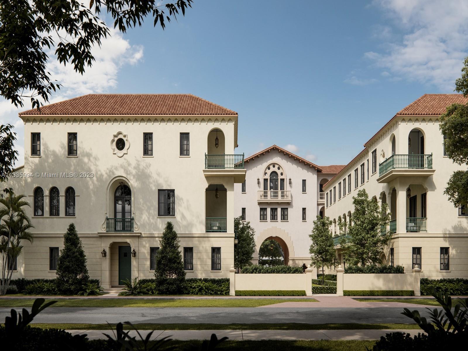 Introducing the Townhomes at The Village at Coral Gables, the most exclusive new-construction offering in the City Beautiful. Reminiscent of the coveted Northeastern brownstone homes, the Townhomes offer beautifully functional and modern interior floor plans. Featuring 4 bedrooms, 3.5 bathrooms, expansive 13-foot deep by 22-foot long terraces, private elevators, and a 2-car garage, these private homes evoke European glamour nestled within a quiet residential neighborhood. This rarified location offers walking distance to Riviera Country Club, Coral Gables Country Club, and the Biltmore Golf Course, as well as upscale shopping, and the bustling dining and business district within close proximity.