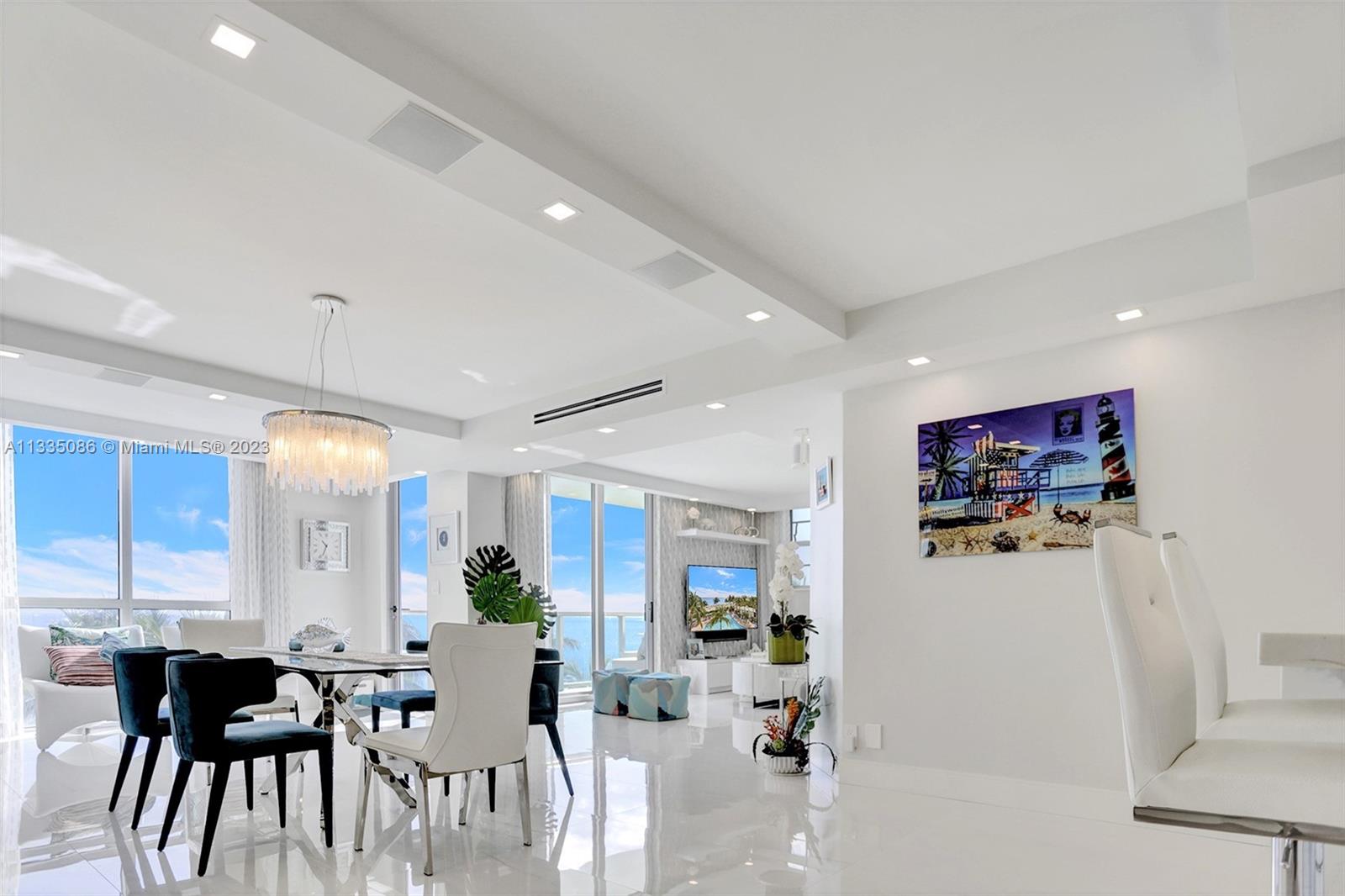 Custom Ceilings with Built-in Lighting & Sound System