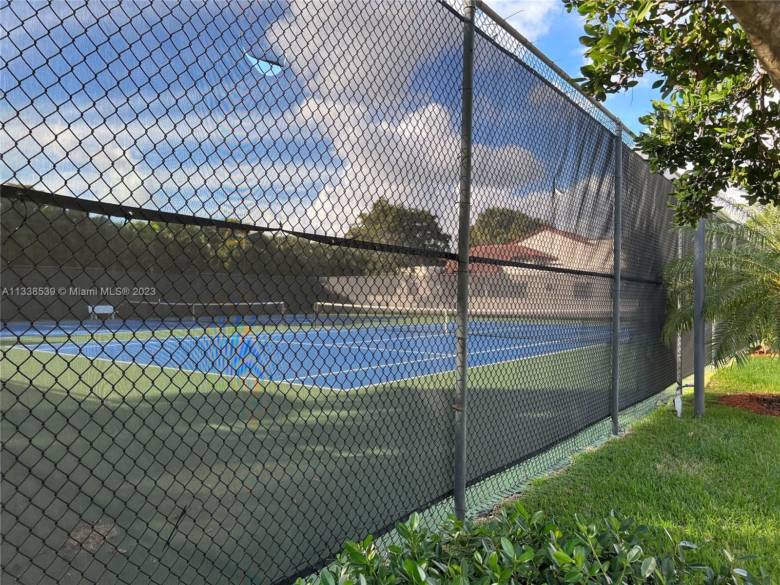 Tennis courts