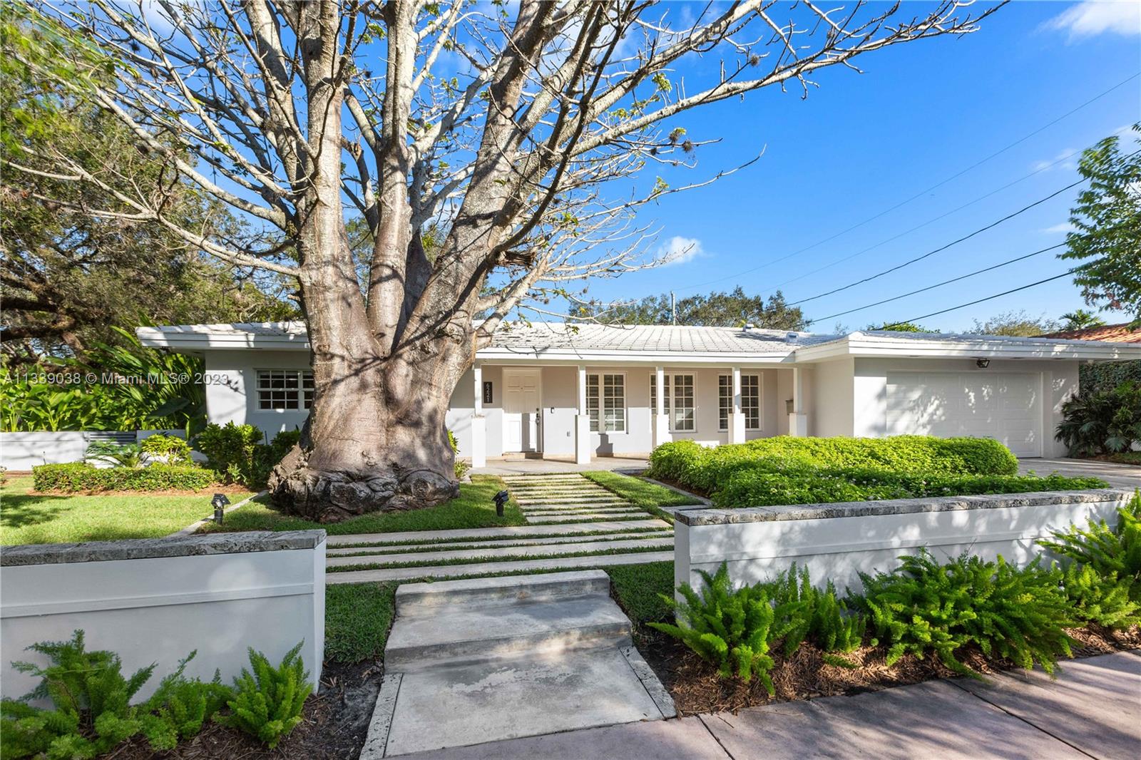 Spectacular Gables 3-bedroom, 3-bath home on a corner lot on Leonardo St. Incredible curb appeal with specimen trees and Amazing Landscaping. Two car Garage, Impact Windows and doors, hardwood floors, walk in closet as well as updated plumbing, Kitchen and Bathrooms. 5 minutes from South Miami, UM and Coconut Grove.  A very beautiful home!