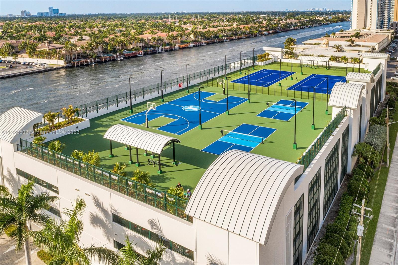Tennis and Basketball Courts