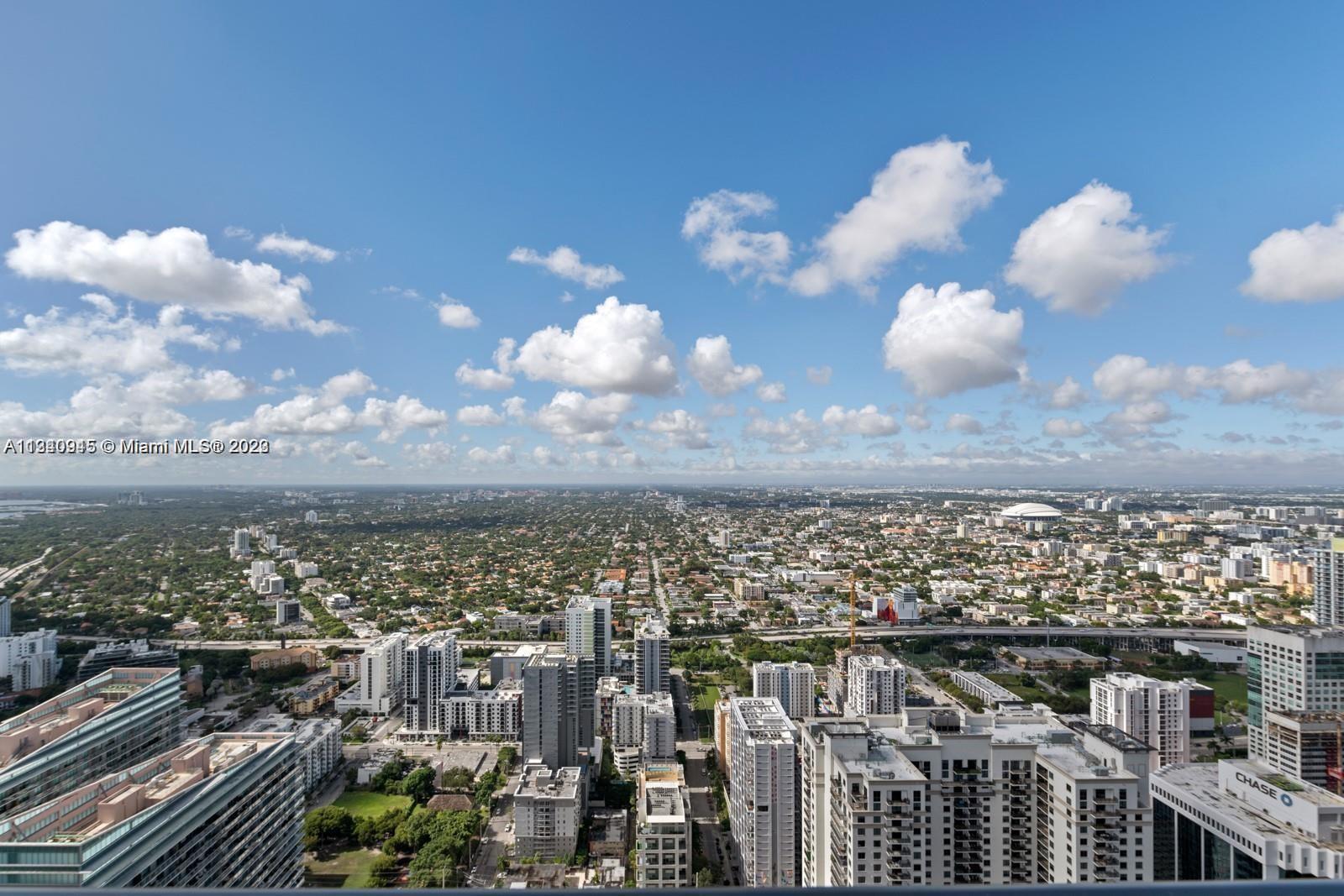Luxury Penthouse on the 60th Floor in one of Brickell's finest building. luxury condo by renowned UGO COLOMBO.   This 60th floor unit comes fully furnished, spectacular 180-degree view of the Miami Skyline, including a fantastic Bay view as well.  Two good size bedrooms, plus DEN.  Italian kitchen cabinets, MIELE appliances, ceramic floors throughout the unit.   Assigned parking.   Full suite of amenities that include a rooftop pool.    In the Heart of Brickell, walking distance to shopping, dinning etc.