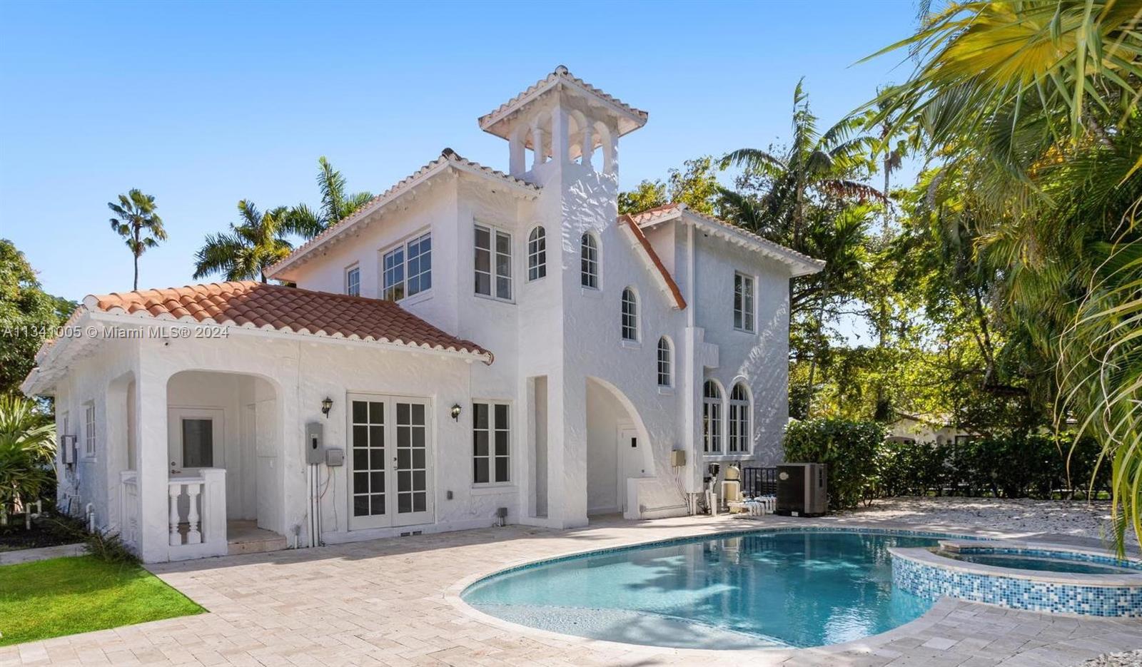 UNIQUE CORNER FAMILY HOME WITH GUEST HOUSE IN BUENA VISTA PRIMELY LOCATED STEPS FROM MIAMI’S DESIGN DISTRICT! Residence features 5 Bedrooms + 4 Bathrooms + 2 Powder Rooms including Separate 2 Bedroom Guest House in 3,120 Adjusted Gross SF Home on a 11,336 SF LOT. Outdoor Space Lined with Trees featuring Pool + Spa. Enjoy the Open Floorplan with Hardwood Floors throughout featuring Living Space with Separate Dining Area. Fully Renovated Kitchen featuring Stainless Steel Appliances and Plenty of Cabinetry. Spacious Master Bath with Plenty of sunlight. Guest House equipped with 2 Bedrooms + 1.5 Baths. Located just Steps from Miami’s Design District and Near Downtown and the Beaches.