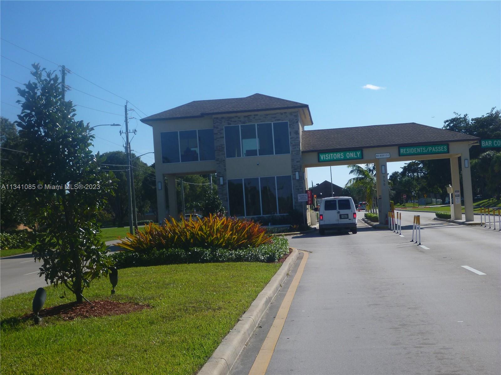 24-hour Guard Gated Entrance to the Complex