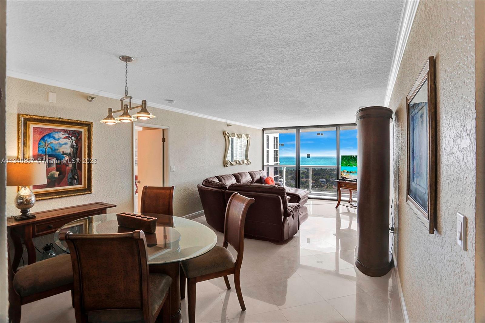 Amazing views from the dining and living room
