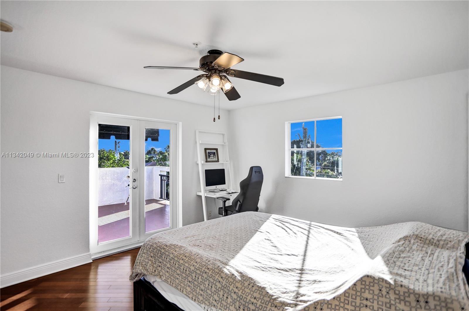 3rd floor bedroom/patio area