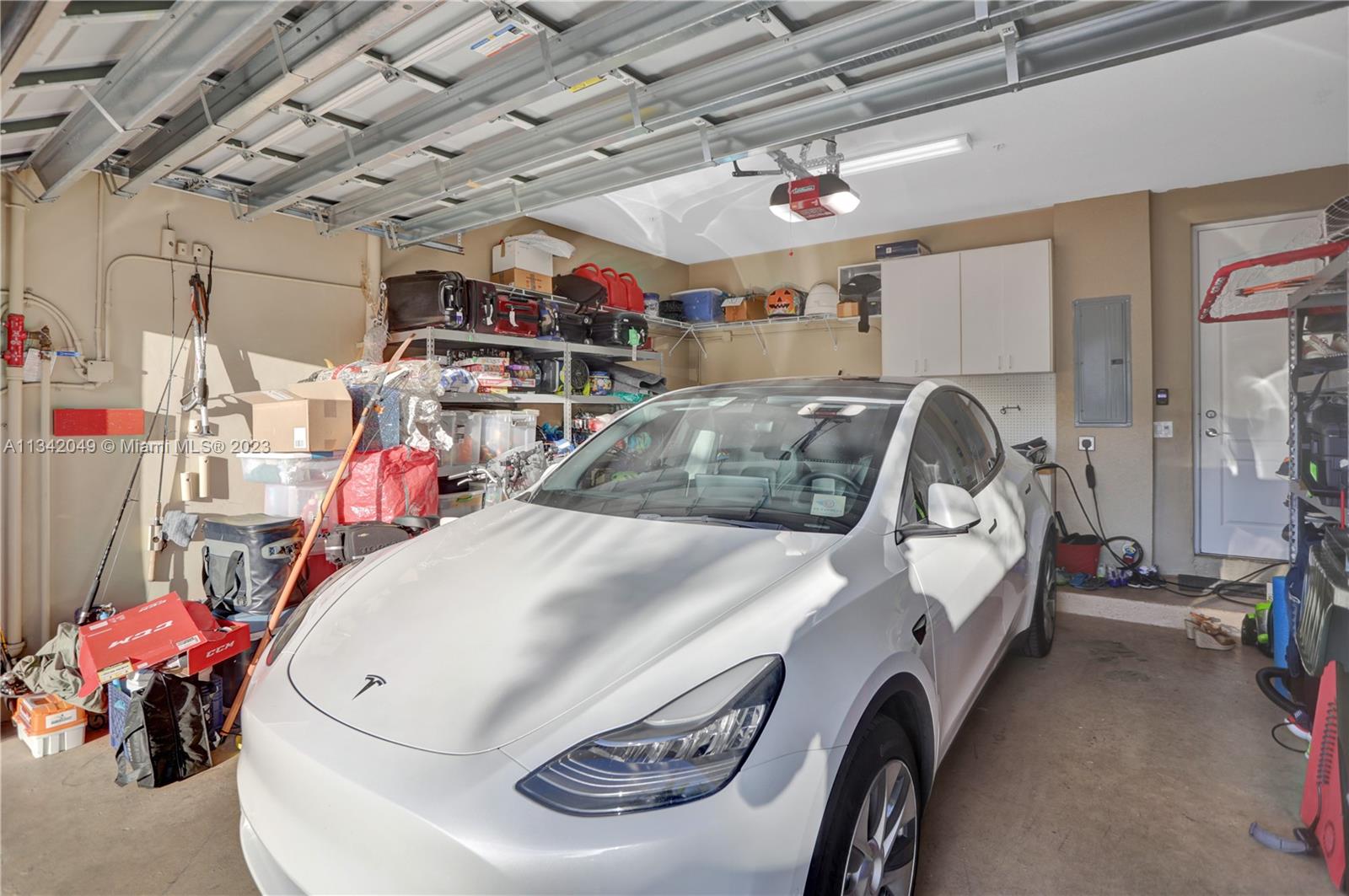 Garage with Charging Station