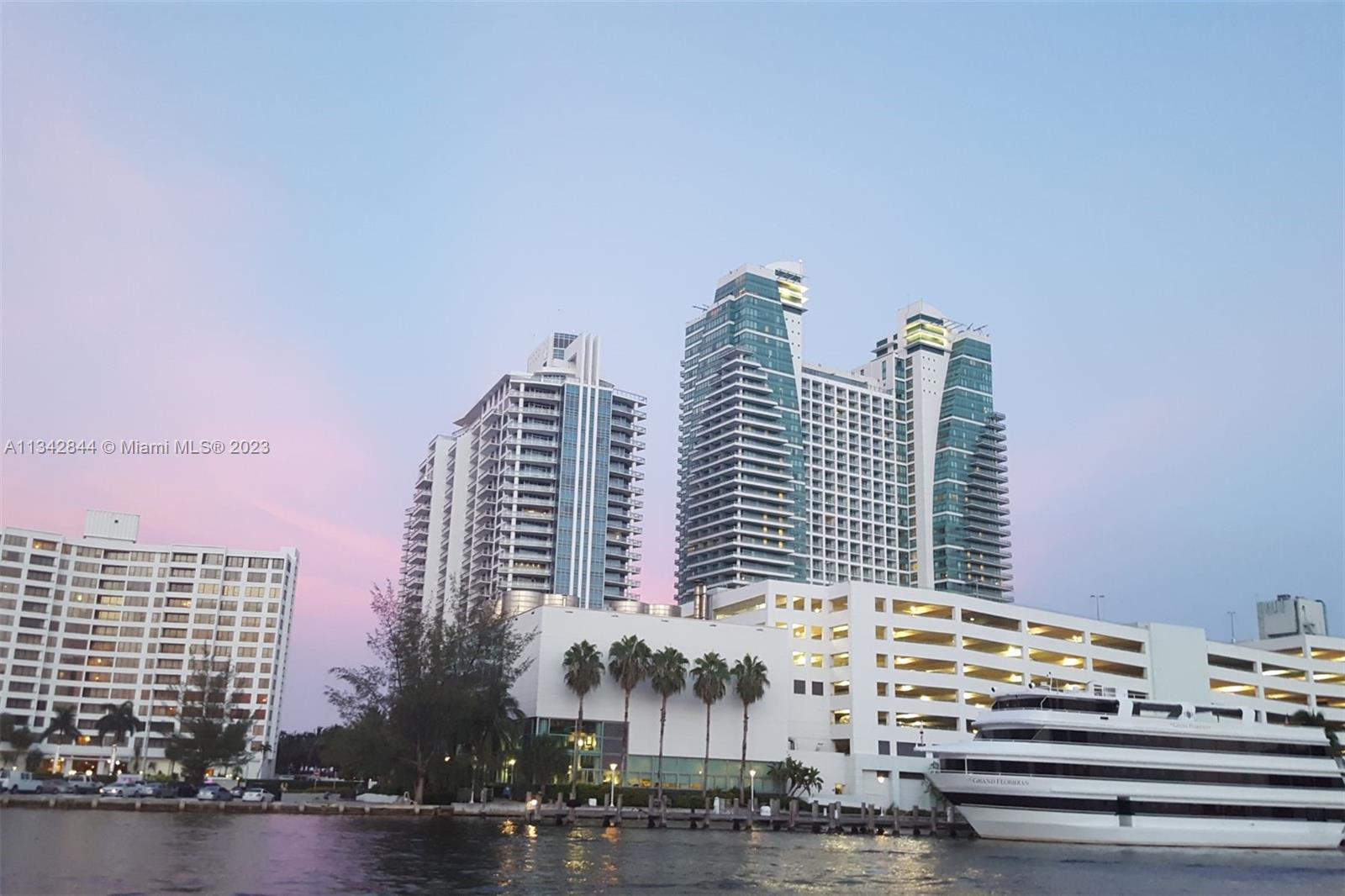 View of the Diplomat from the pool area