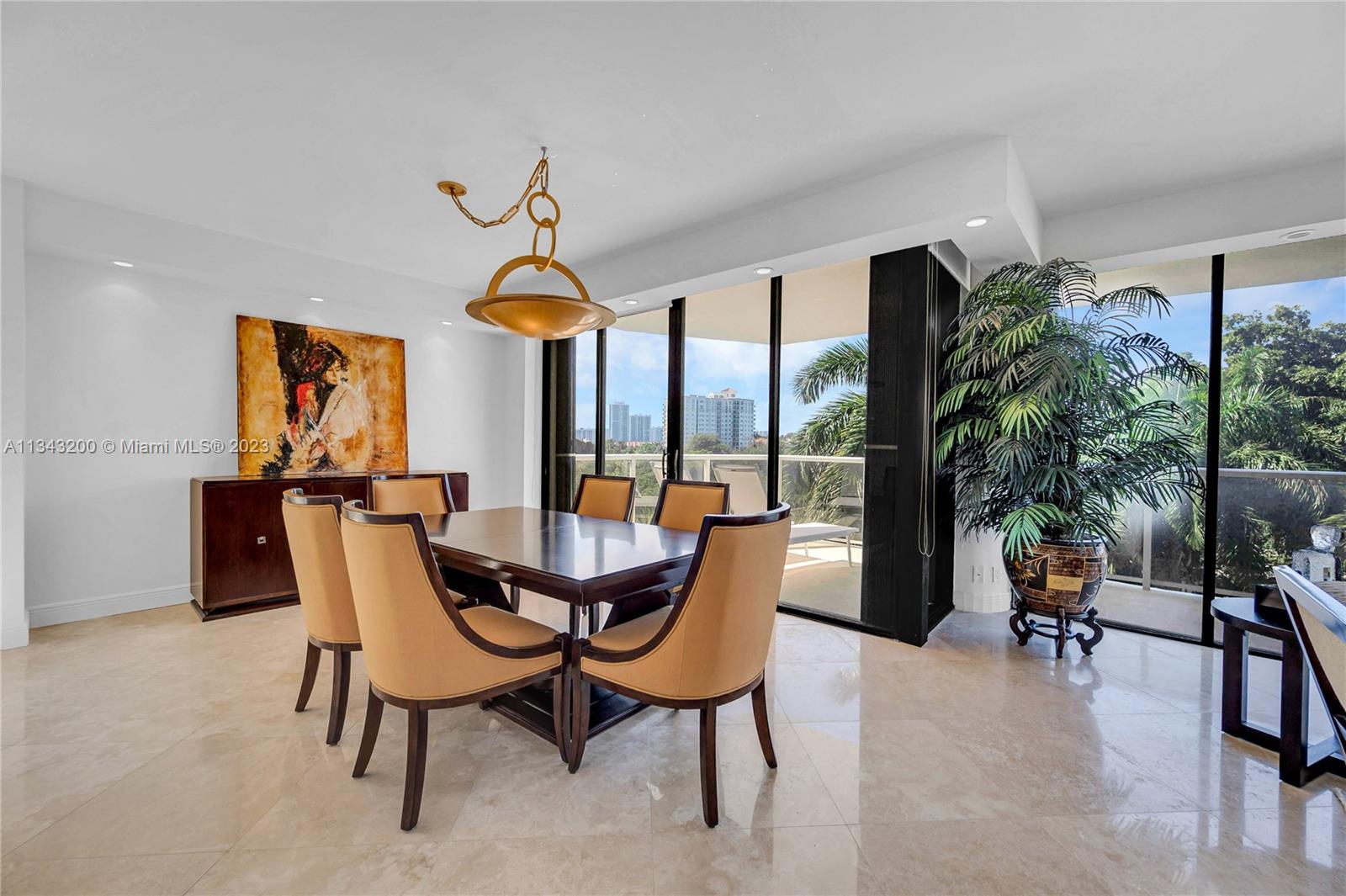 Dinning viewed from living room