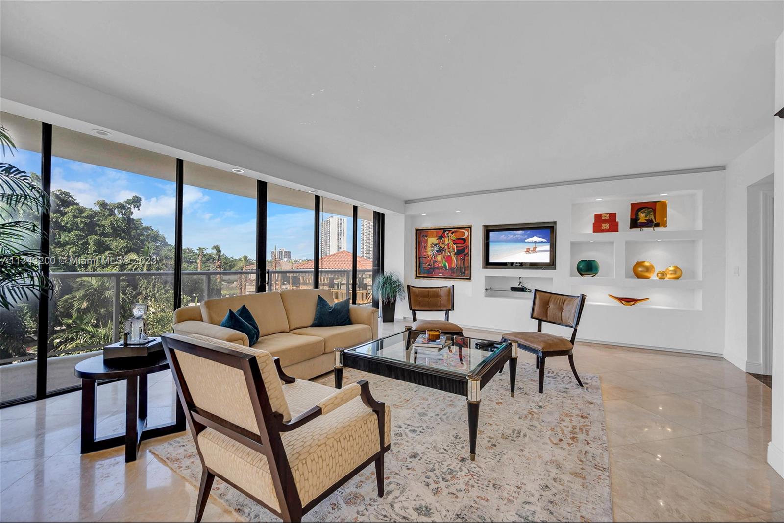 Living room views from dinning room