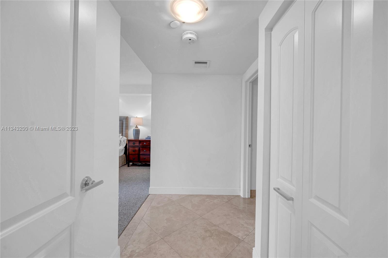 Entrance to master bedroom